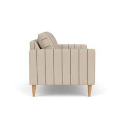 2 Seater Sofa - Charcoal - Compton Stripe - Saxon - The Cotswold Company - thumbnail 3
