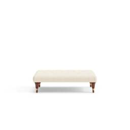 Foot Stool - Cream - House Weave - Amelia Small - The Cotswold Company - thumbnail 7