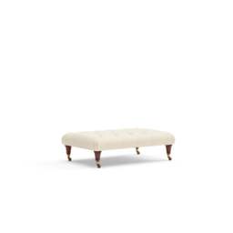 Foot Stool - Cream - House Weave - Amelia Small - The Cotswold Company - thumbnail 6