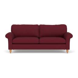 4 Seater Sofa - Rosehip - House Linen Mix - Hurley - The Cotswold Company - thumbnail 2