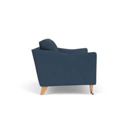 3 Seater Sofa - Indigo - House Linen Mix - Robinson - The Cotswold Company - thumbnail 3