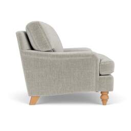 Armchair - Grey Mist - Eco Chenille - Morris - The Cotswold Company - thumbnail 3