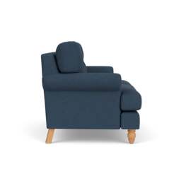 2 Seater Sofa - Indigo - House Linen Mix - Talbot - The Cotswold Company - thumbnail 3