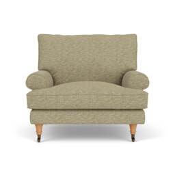 Armchair - Apple - Herringbone Weave - Stewart - The Cotswold Company - thumbnail 2