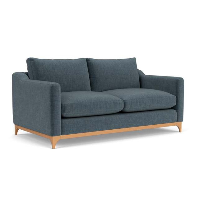 4 Seater Sofa - Teal - Eco Chenille - Watson - The Cotswold Company - image 1