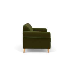 4 Seater Sofa - Forest Green - Matt Velvet - Chapman - The Cotswold Company - thumbnail 3