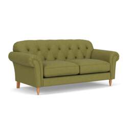 Large 2 Seater Sofa - Apple - House Linen Mix - Chapman - The Cotswold Company