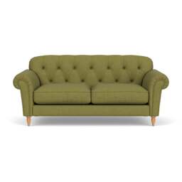 Large 2 Seater Sofa - Apple - House Linen Mix - Chapman - The Cotswold Company - thumbnail 2