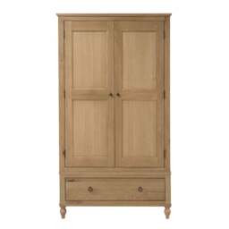 Elkstone Mellow Oak Double Wardrobe - The Cotswold Company - thumbnail 4
