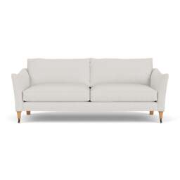 4 Seater Sofa - Grey - Broadway Stripe - Robinson - The Cotswold Company - thumbnail 2