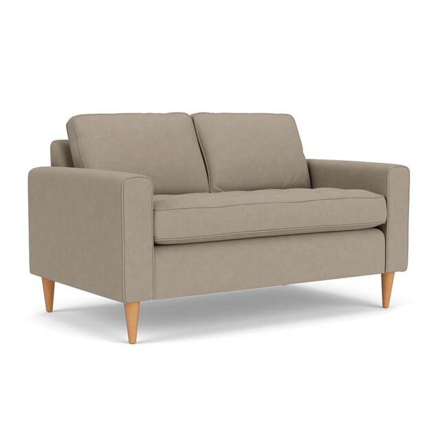 2 Seater Sofa - Dove grey - House Linen Mix - Saxon - The Cotswold Company - image 1