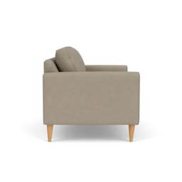 2 Seater Sofa - Dove grey - House Linen Mix - Saxon - The Cotswold Company - thumbnail 3