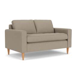2 Seater Sofa - Dove grey - House Linen Mix - Saxon - The Cotswold Company