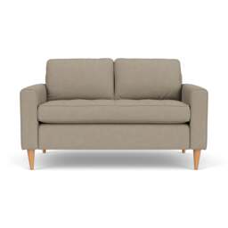 2 Seater Sofa - Dove grey - House Linen Mix - Saxon - The Cotswold Company - thumbnail 2