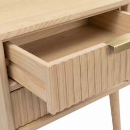 Bedside Table - Oakridge Blonde Oak - The Cotswold Company - thumbnail 5
