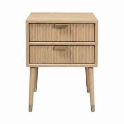 Bedside Table - Oakridge Blonde Oak - The Cotswold Company - thumbnail 2