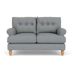 2 Seater Sofa - Navy - Herringbone Weave - Talbot - The Cotswold Company - thumbnail 2