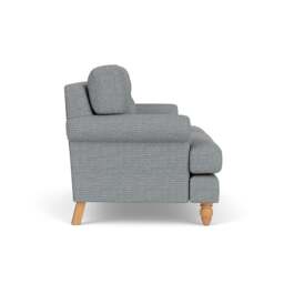2 Seater Sofa - Navy - Herringbone Weave - Talbot - The Cotswold Company - thumbnail 3