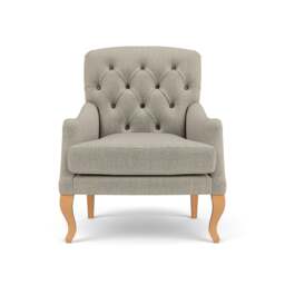 Armchair - Natural - Eco Chenille - Olivia - The Cotswold Company - thumbnail 2