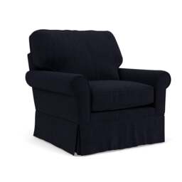 Dawson Armchair - Ink - Eco Chenille - The Cotswold Company