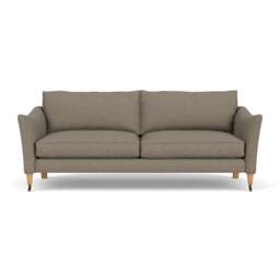 4 Seater Sofa - Mid Grey - House Linen Mix - Robinson - The Cotswold Company - thumbnail 2