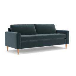 4 Seater Sofa - Night Sky - Matt Velvet - Saxon - The Cotswold Company