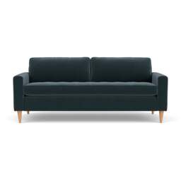 4 Seater Sofa - Night Sky - Matt Velvet - Saxon - The Cotswold Company - thumbnail 2
