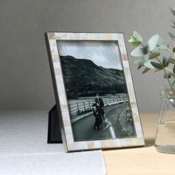 Mother of Pearl Photo Frame 5x7 - Home Accessories - The Cotswold Company