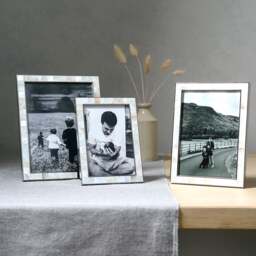 Mother of Pearl Photo Frame 5x7 - Home Accessories - The Cotswold Company - thumbnail 3