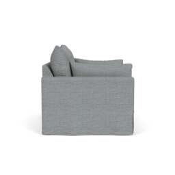 2 Seater Sofa - Navy - Herringbone Weave - Ashton - The Cotswold Company - thumbnail 3