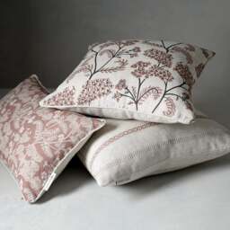 Madder Cutch and Co for The Cotswold Company  Pale Rose Cushion Bundle - Home Accessories - The Cotswold Company