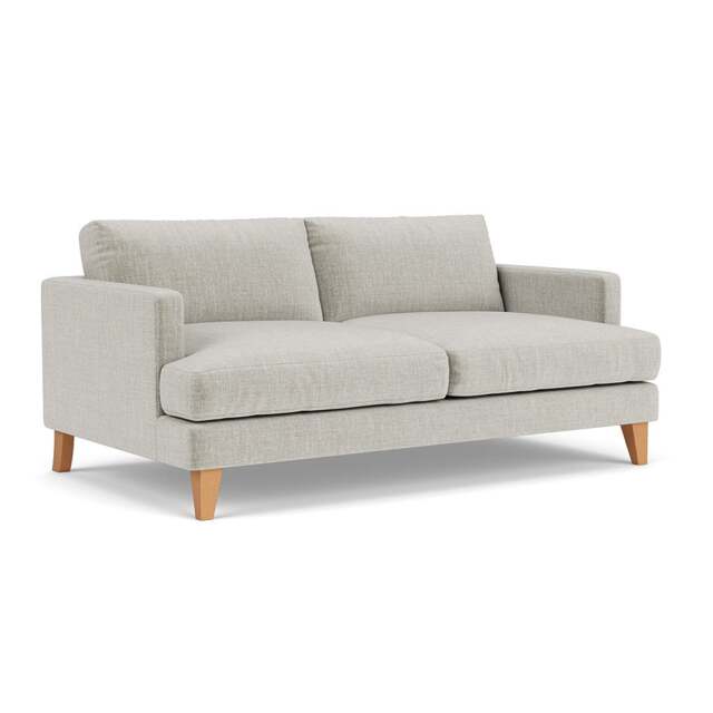 3 Seater Sofa - Grey Mist - Eco Chenille - Jackson - The Cotswold Company - image 1