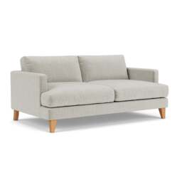 3 Seater Sofa - Grey Mist - Eco Chenille - Jackson - The Cotswold Company