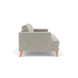 3 Seater Sofa - Grey Mist - Eco Chenille - Jackson - The Cotswold Company - thumbnail 3