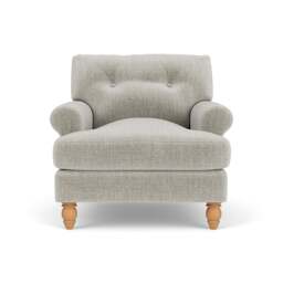 Armchair - Grey Mist - Eco Chenille - Talbot - The Cotswold Company - thumbnail 2