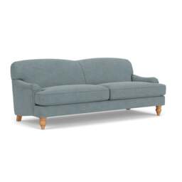 4 Seater Sofa - Teal Marl - Rustic Weave - Ashbee - The Cotswold Company - thumbnail 1