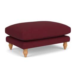 Foot Stool - Rosehip - House Linen Mix - Emily - The Cotswold Company - thumbnail 1
