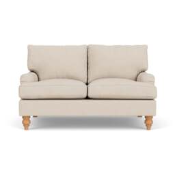 2 Seater Sofa - Lily White - House Linen Mix - Morris - The Cotswold Company - thumbnail 2