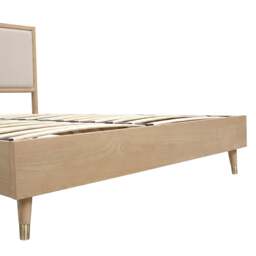 Oakridge Blonde Oak King Size Bed - The Cotswold Company - thumbnail 6