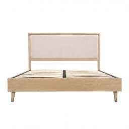 Oakridge Blonde Oak King Size Bed - The Cotswold Company - thumbnail 2