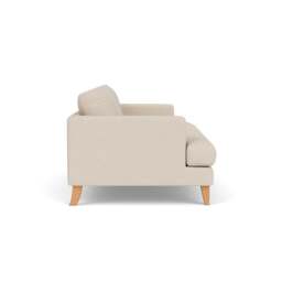 Jackson 3 Seater - Lily White - House Linen Mix - The Cotswold Company - thumbnail 3