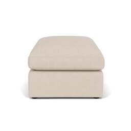 Foot Stool - Lily White - House Linen Mix - Clarke Large - The Cotswold Company - thumbnail 3
