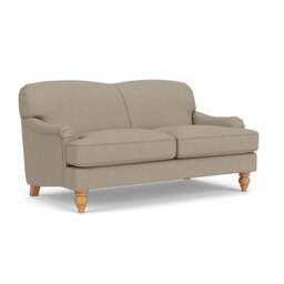 Large 2 Seater Sofa - Dove Grey - House Linen Mix - Ashbee - The Cotswold Company