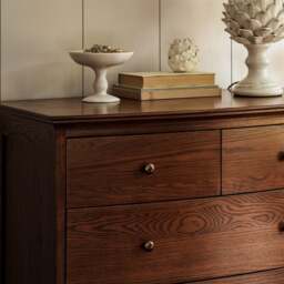 Winchcombe Dark Oak 5 Drawer Chest - The Cotswold Company - thumbnail 2