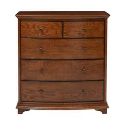 Winchcombe Dark Oak 5 Drawer Chest - The Cotswold Company - thumbnail 4