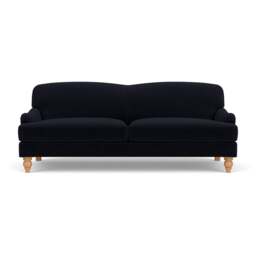 4 Seater Sofa - Ink - Eco Chenille - Ashbee - The Cotswold Company - thumbnail 2