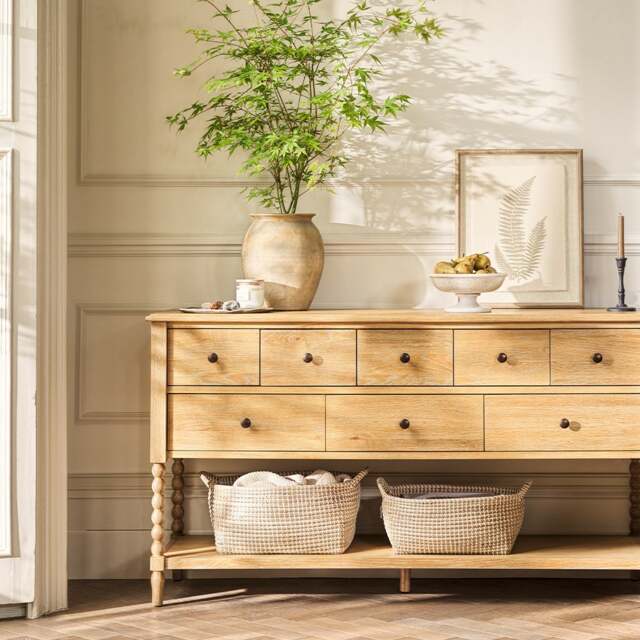Buffet Sideboard - National Trust Upton Washed Oak - The Cotswold Company - image 1