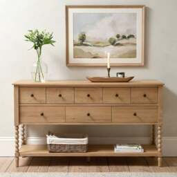 Buffet Sideboard - National Trust Upton Washed Oak - The Cotswold Company - thumbnail 5