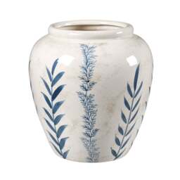 Ople Blue Floral Medium - Vase - The Cotswold Company - thumbnail 2