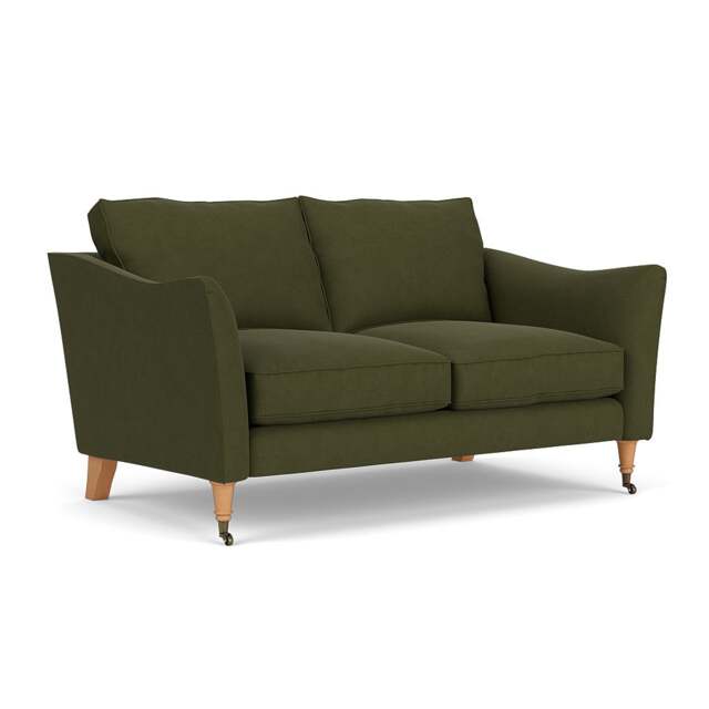 2 Seater Sofa - Forest Green - House Linen Mix - Robinson - The Cotswold Company - image 1